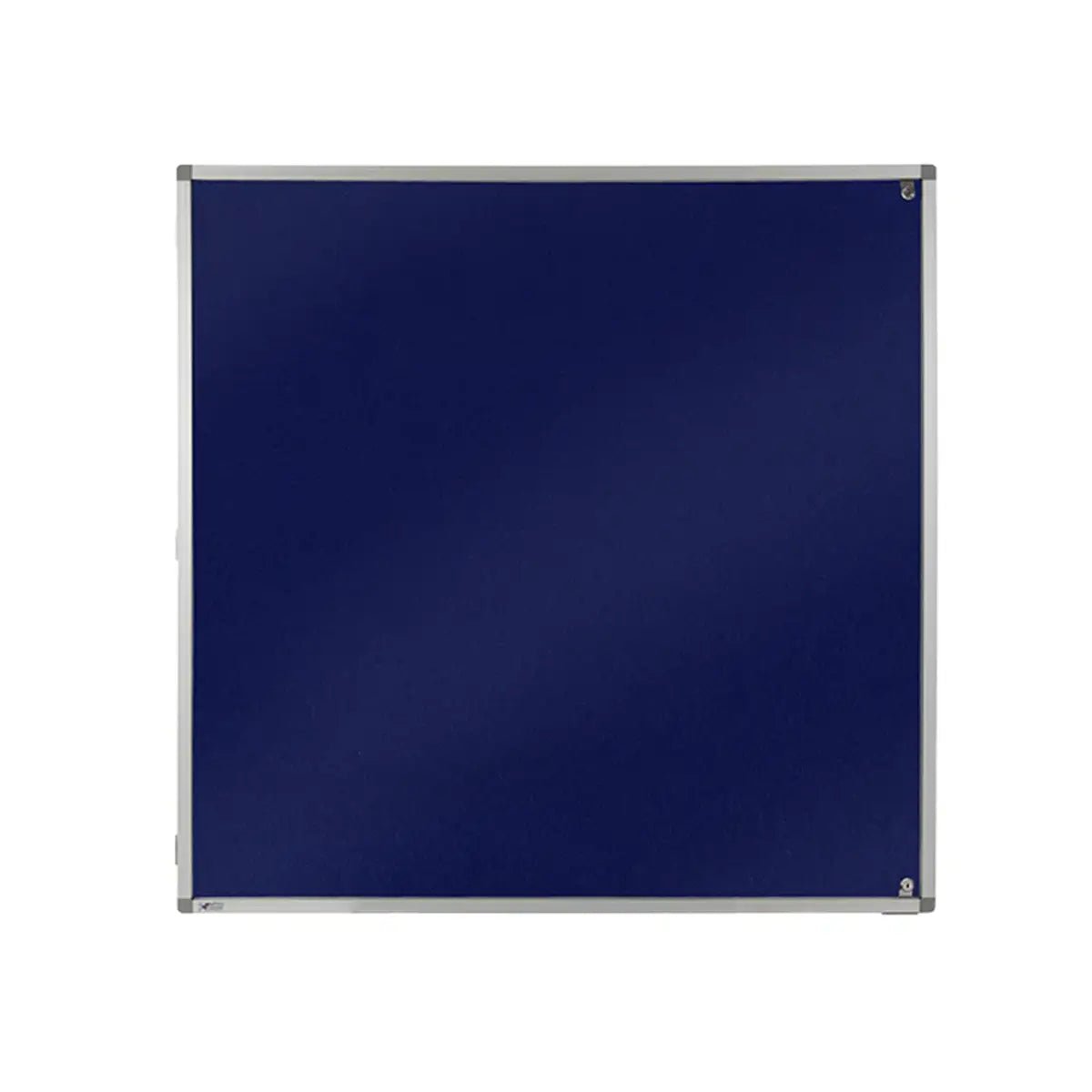 Boost your workspace with our navy blue Eco FR Tamperproof Felt Noticeboard—aluminium frame, Class B fire rated, stylish and secure.