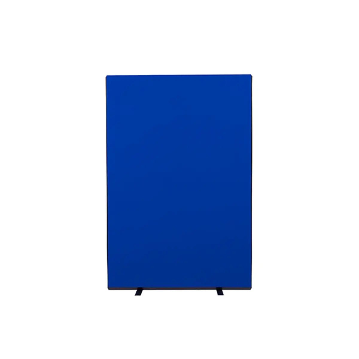 Boost productivity with The Presentation Spaces Room Dividers—Nyloop fabric office screens, freestanding on black feet, white backdrop.