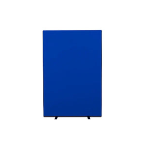 Boost productivity with The Presentation Spaces Room Dividers—Nyloop fabric office screens, freestanding on black feet, white backdrop.