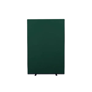 Shop the large green Room Dividers Linking Office Screen by Presentation Spaces, crafted in Nyloop fabric with black feet, freestanding.