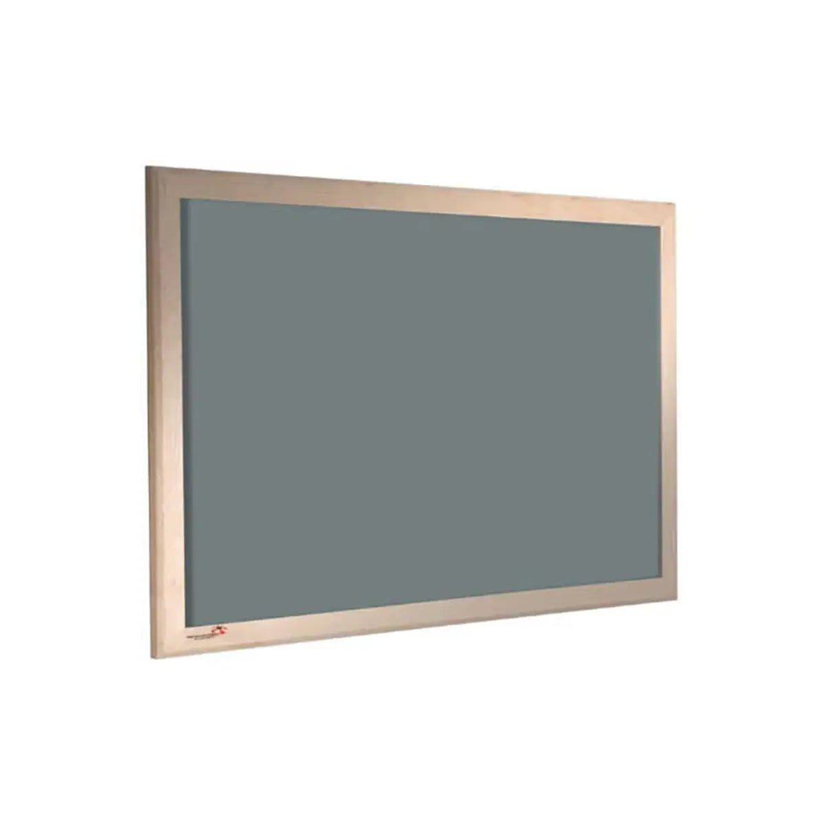 Elevate your space with the Premier Camira Cara Notice Board—gray surface, ash frame, Class B fire rated, stylish and safe.