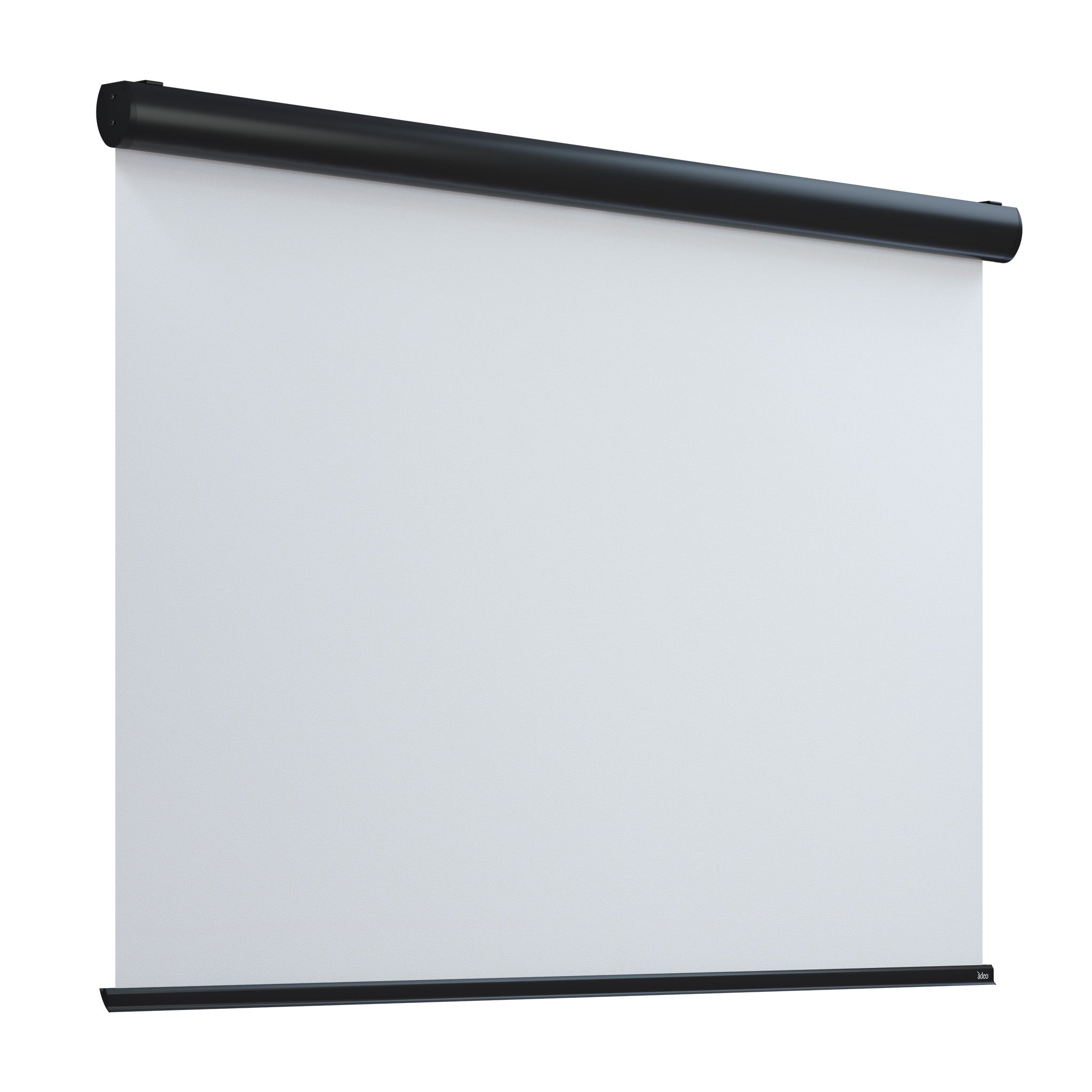 Boost professional presentations with the Rugby Pro -No Black Borders- projection screen, sleek white surface and black case.