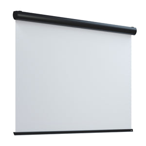 Boost professional presentations with the Rugby Pro -No Black Borders- projection screen, sleek white surface and black case.
