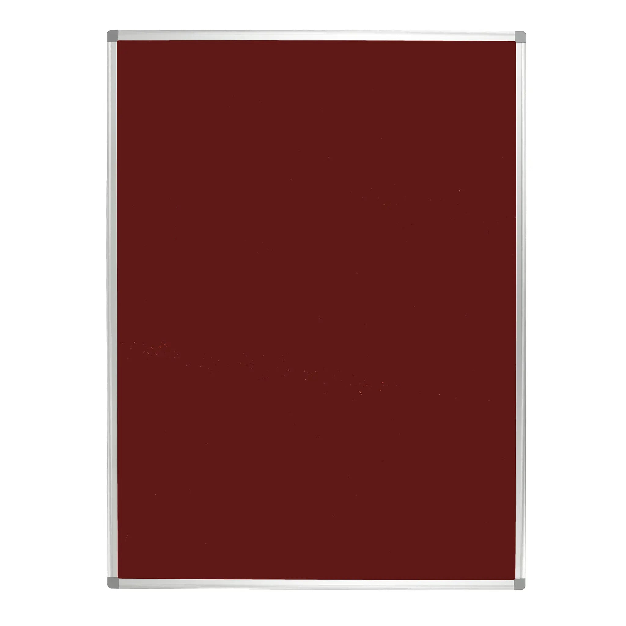 Shop the Take Notice FR Premier Felt Aluminium Frame Notice Board—maroon, rectangular, office-ready. 6 colour options available.