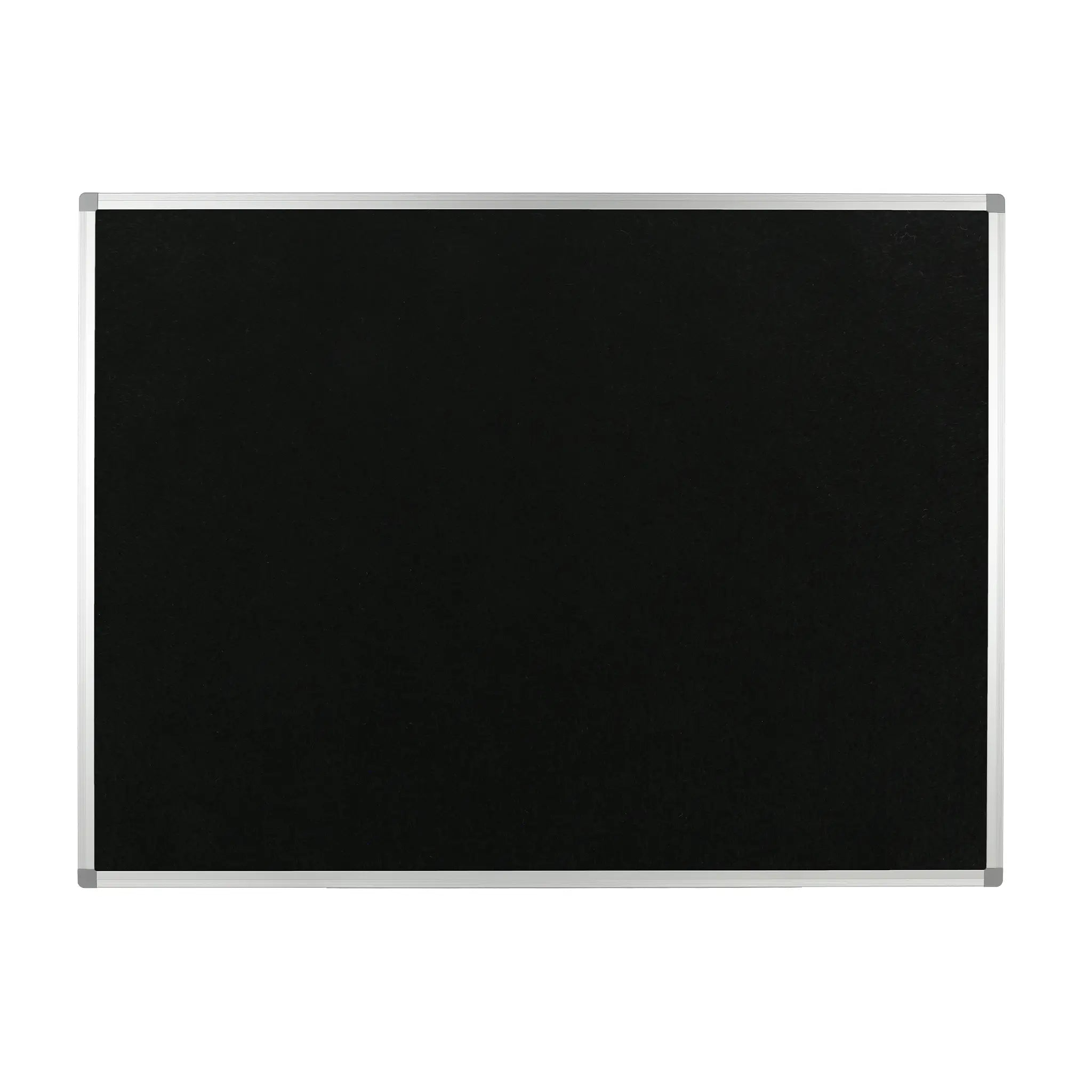 Boost your office space with the Take Notice FR Premier Felt Aluminium Frame Notice Board, 6 colours, sleek frame, on white background.