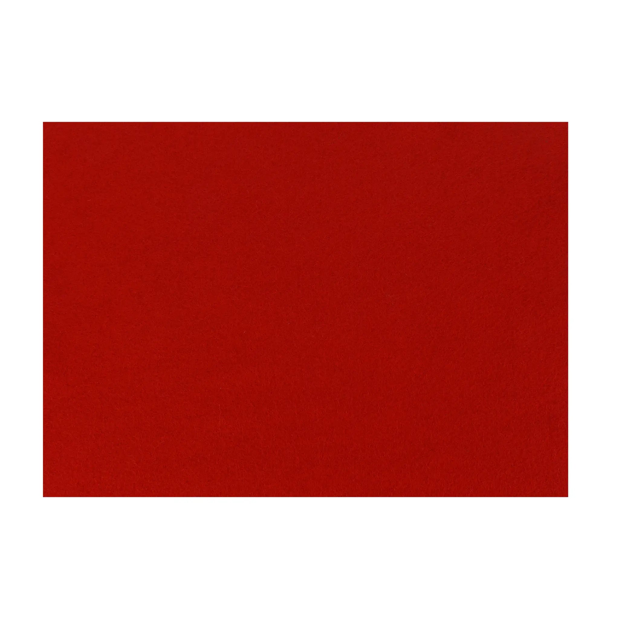 Boost your workspace with the Take Notice FR Premier Felt Unframed Notice Board, vibrant solid red, no frame, on a white backdrop.