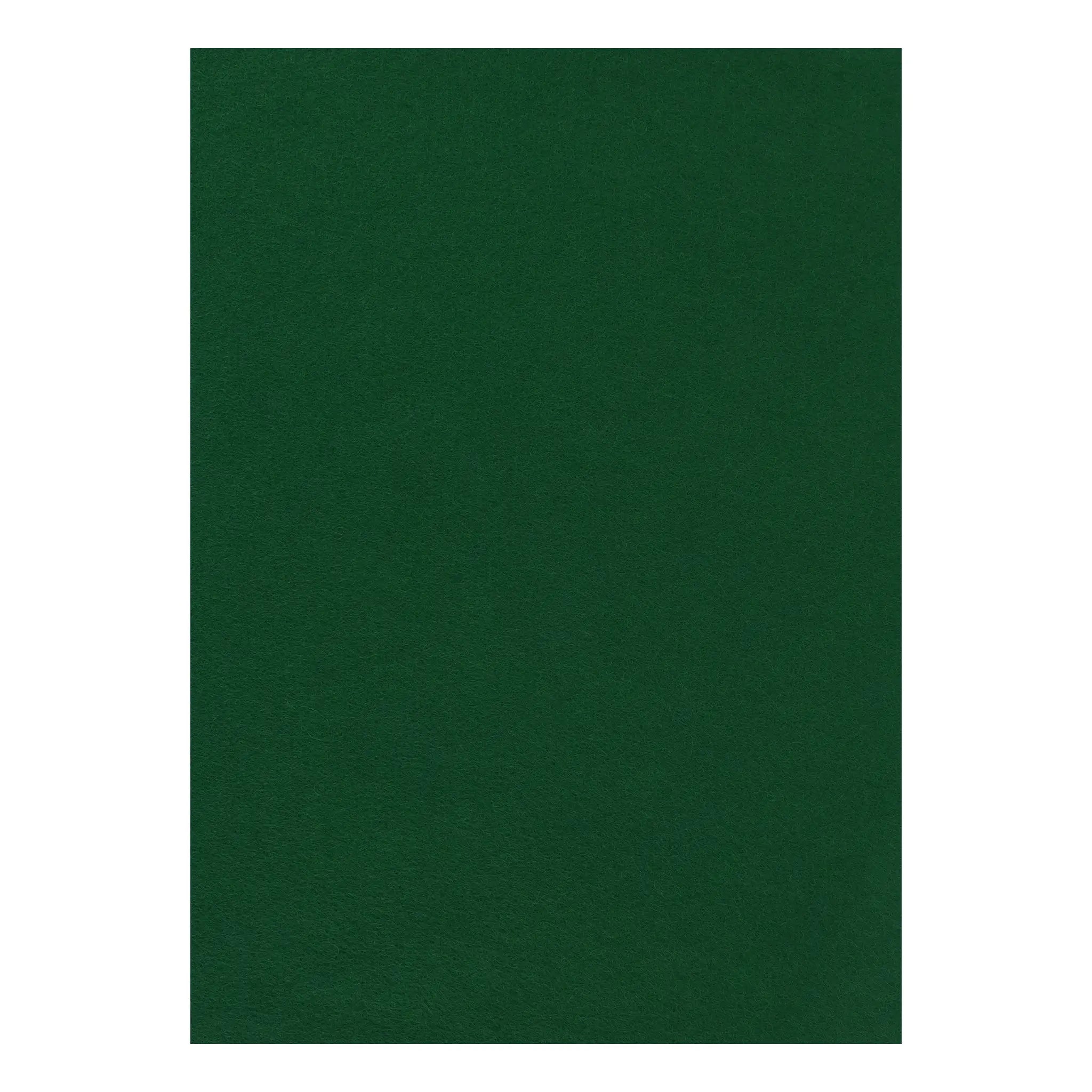 Showcasing the Take Notice FR Premier Felt Unframed Notice Board with dark green, textured felt—ideal for office displays.