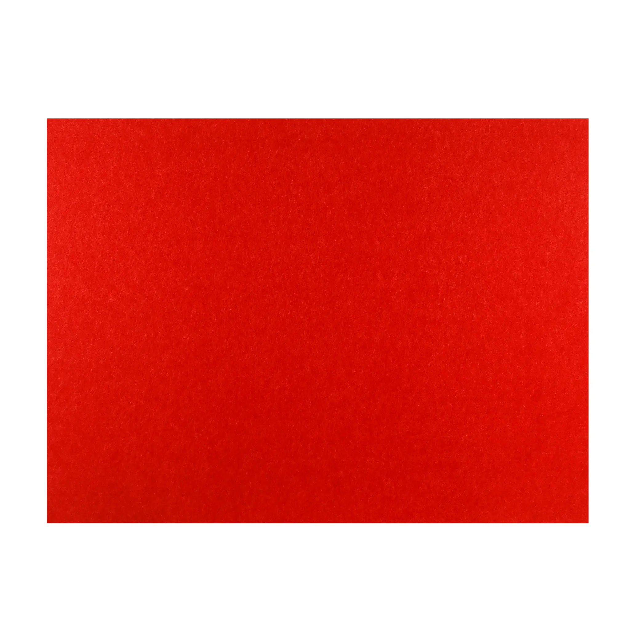 Showcasing the Take Notice PET Polycolour FR Unframed Notice Board: a vibrant red, fire-rated board centered on a white backdrop.