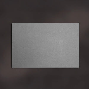 Shop the Premier Camira Cara Unframed Notice Board Class B: modern, gray, rectangular design with sleek edges on a muted backdrop.