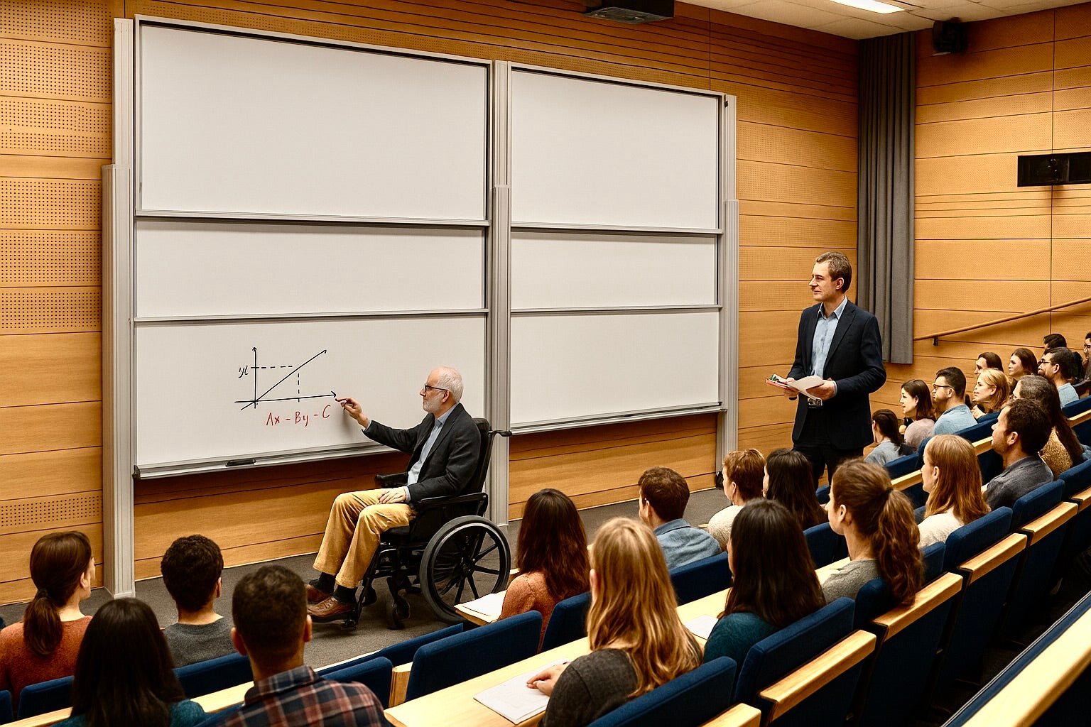 An Electric Dry Wipe Column Board for Modern Universities