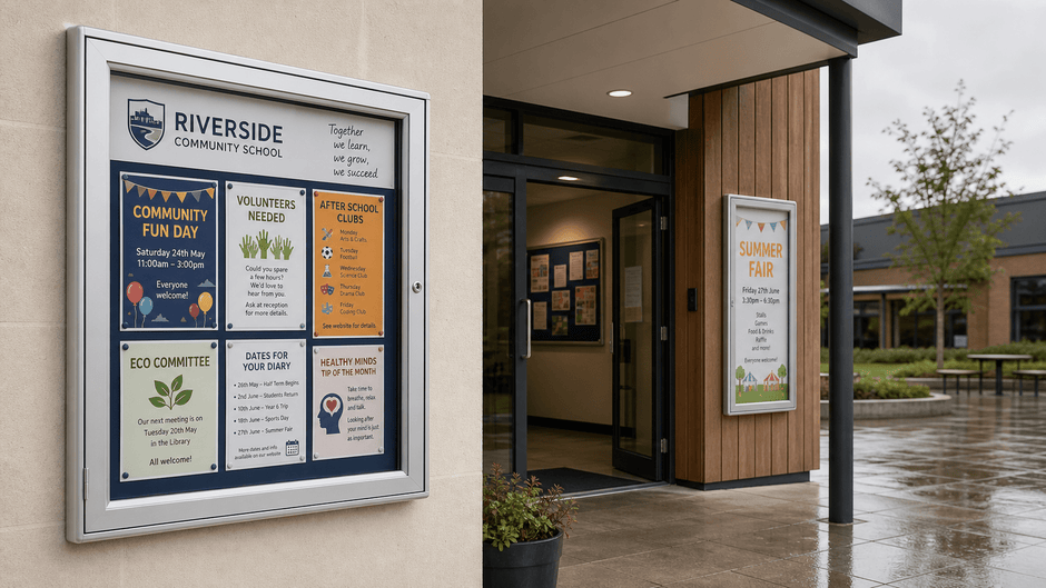 Choosing an Outdoor Notice Board: Weatherproofing, Locks and Materials