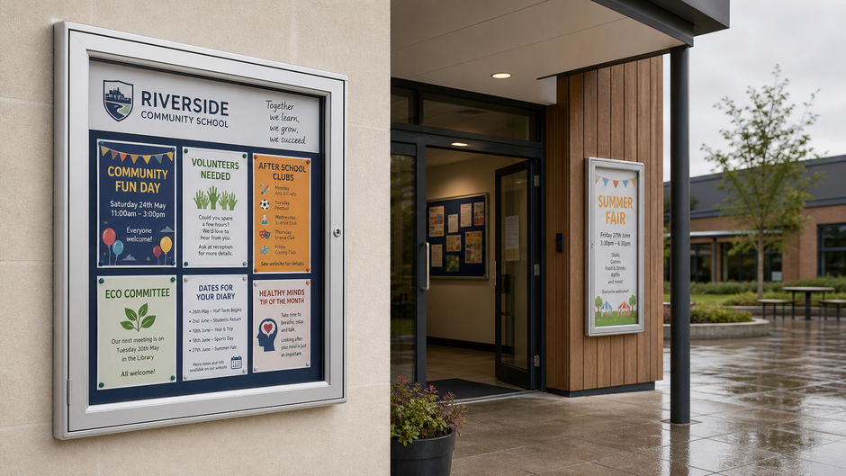 Choosing an Outdoor Notice Board: Weatherproofing, Locks and Materials
