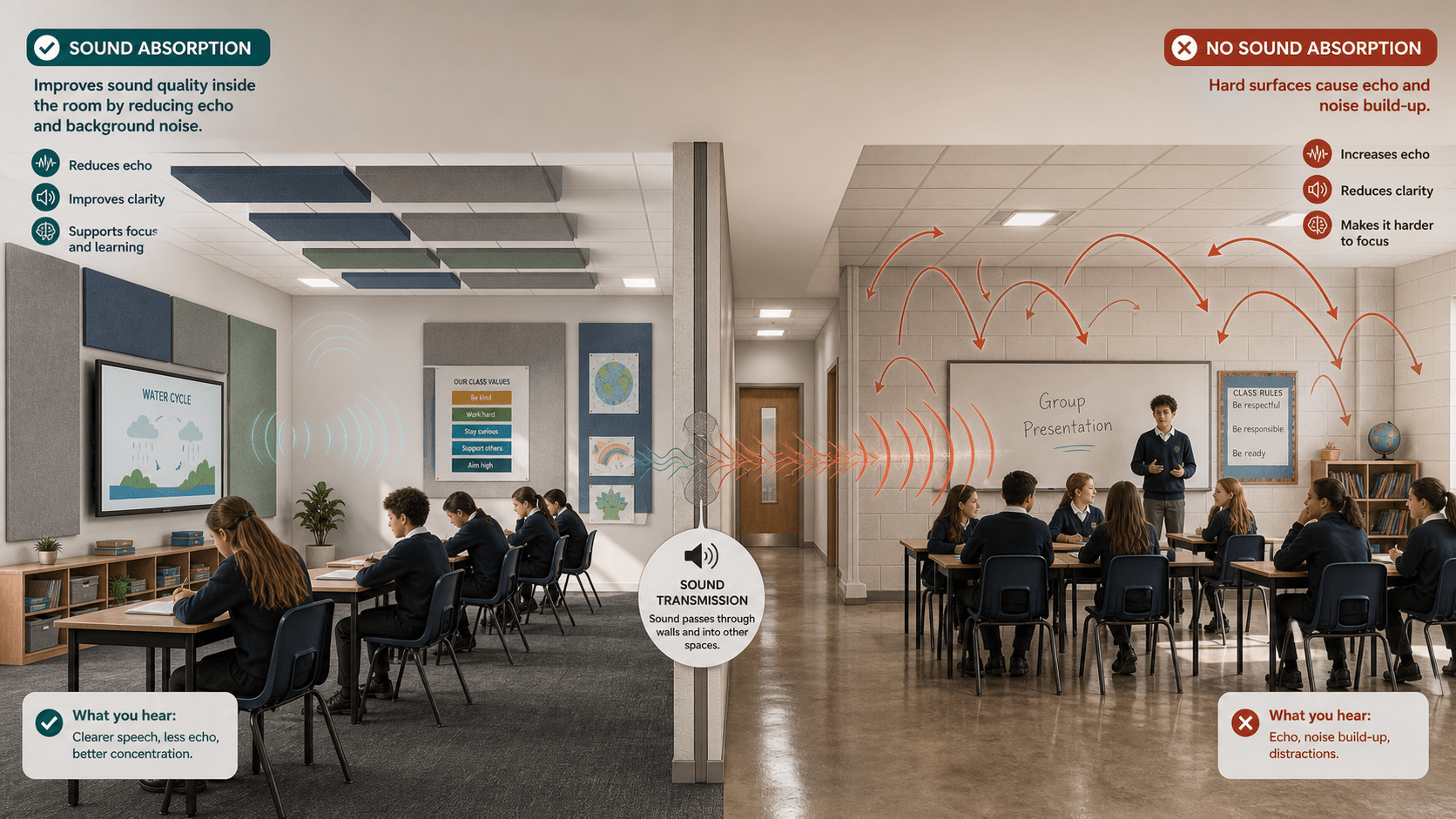How to Soundproof a Classroom (and What Actually Works)
