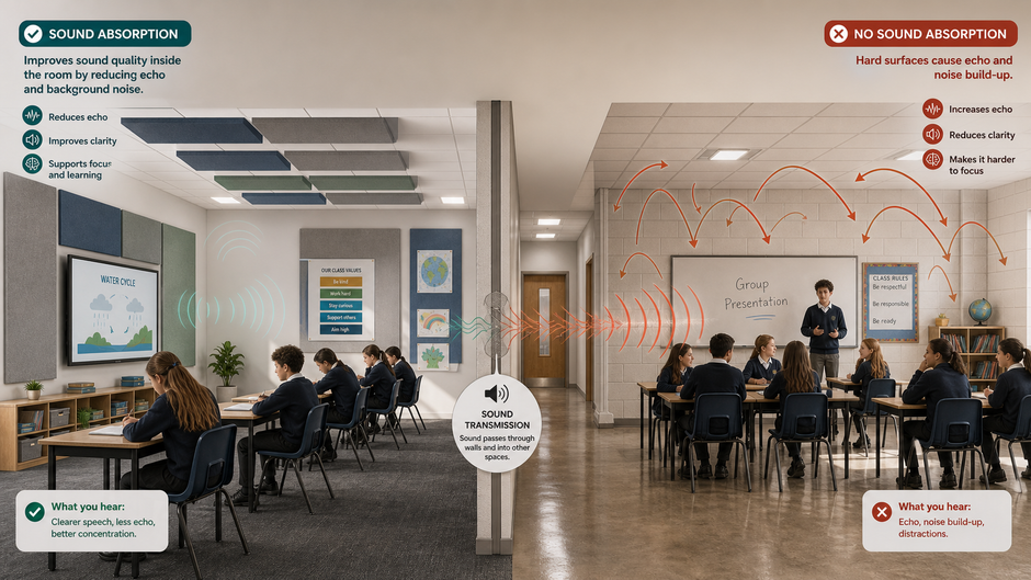 How to Soundproof a Classroom (and What Actually Works)