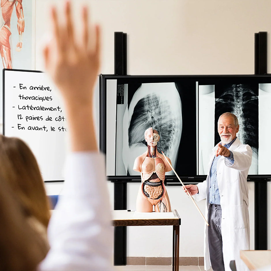 From Chalk to Clicks: Bridging the Gap Between Traditional and Digital Teaching with the FlexiView 460er