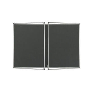 Premium, fire-rated tamperproof noticeboards with silver aluminium frames—ideal for secure updates in global high-risk locations.