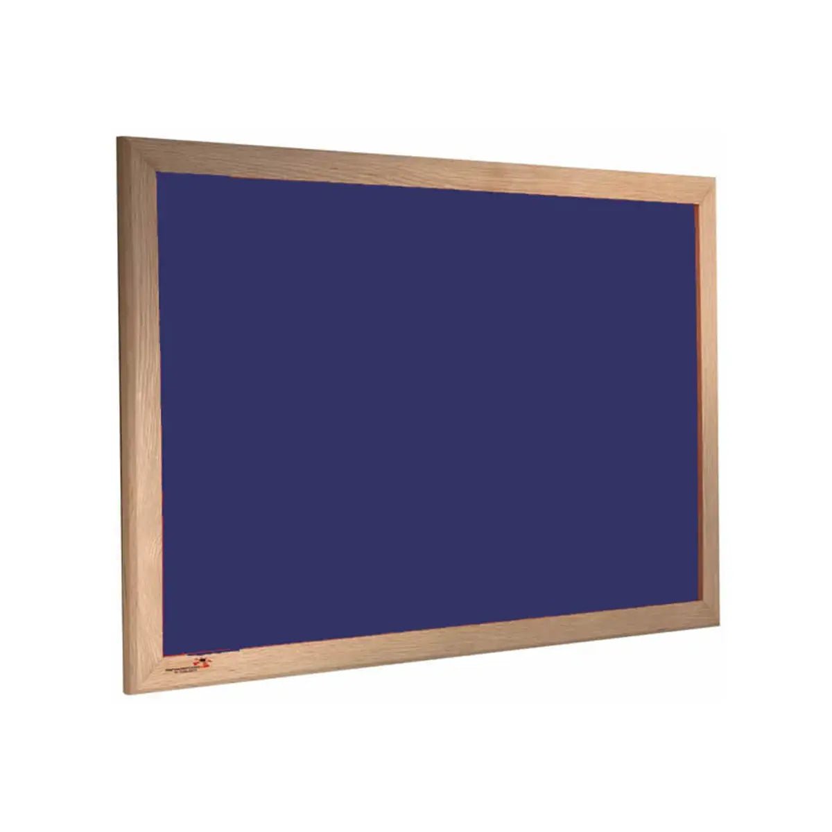 Premier Felt Notice Board Hardwood Ash Framed Class 1 Fire Rated