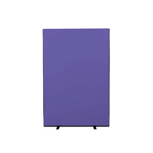 Purple Woolmix Presentation Spaces Room Divider—black edge, freestanding—ideal for secure global work & travel office environments.
